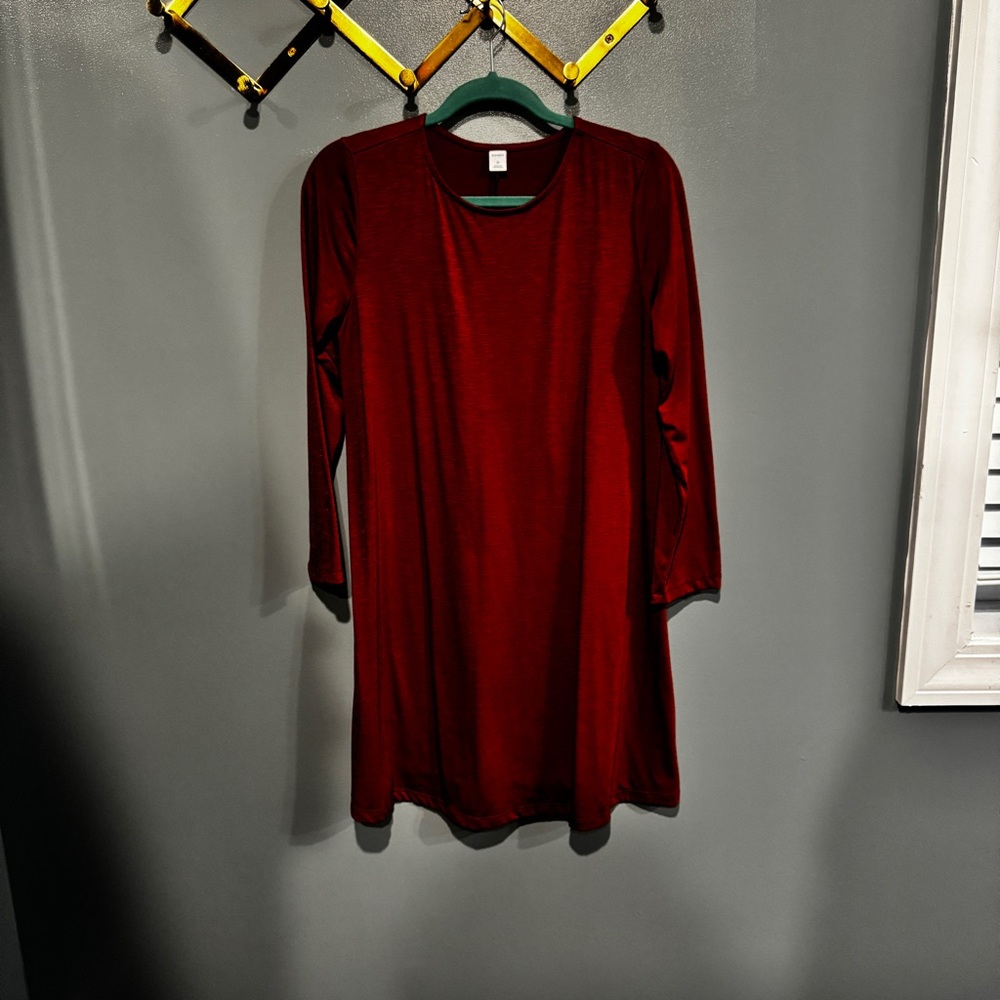 OLD NAVY long sleeve swing dress